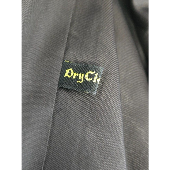 Vintage Joseph & Lyman 100% Cashmere Blazer 46R Black Sport Coat Winter Jacket - Picture 12 of 13